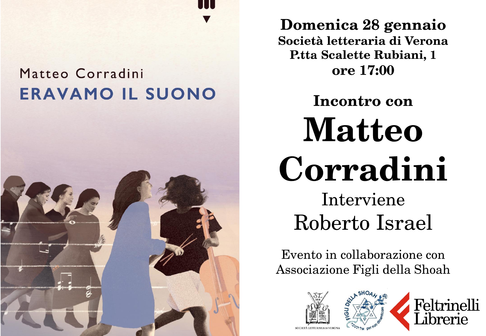 Presentazione del libro "Eravamo il suono". L'orchestra femminile di Auschwitz, tra Storia e storie" - Verona